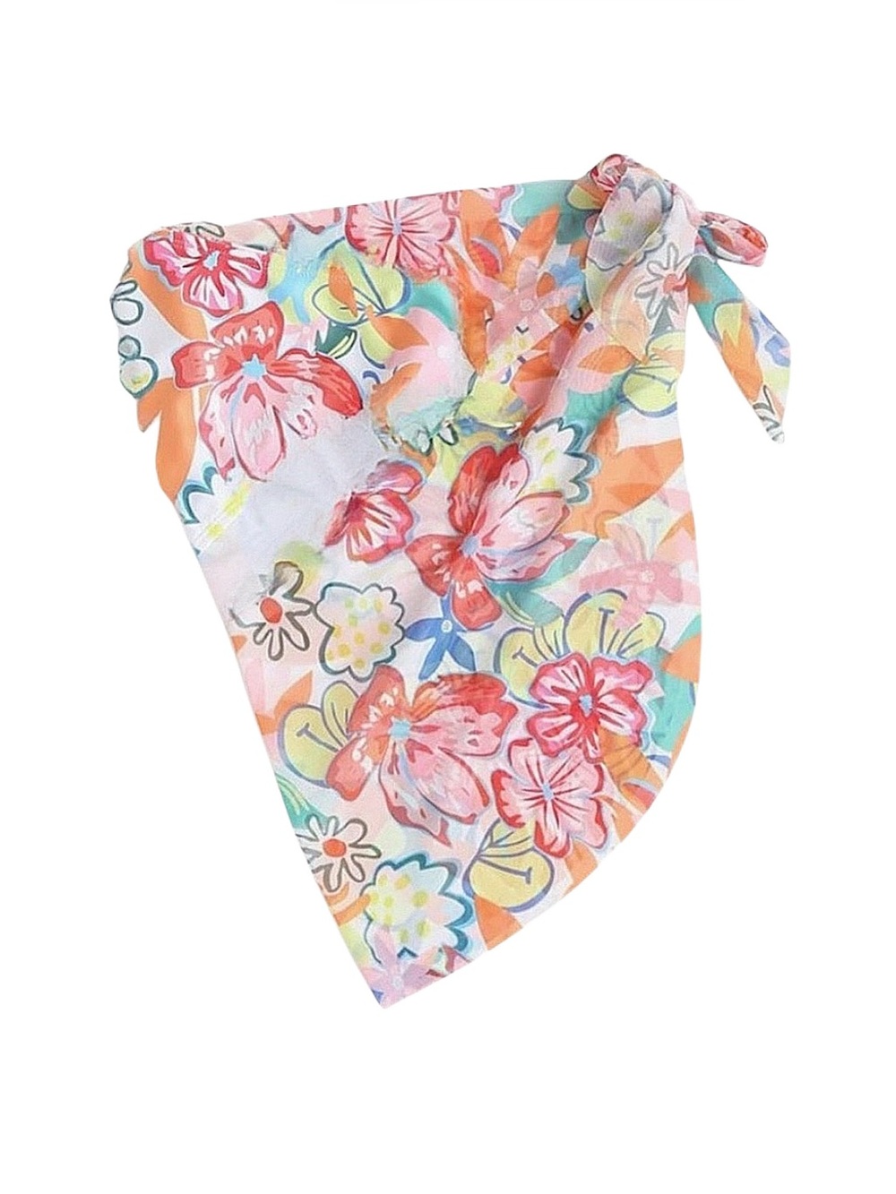 SHEIN Girl's Floral Sarong